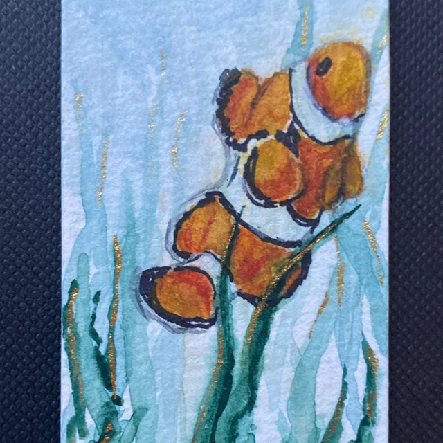 Marque-page Petit poisson 