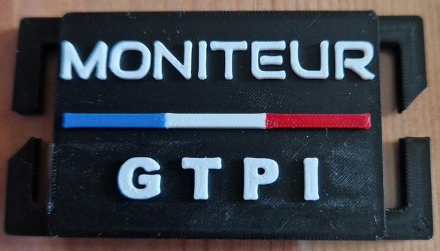 Plaquette 3D PM Moniteur GTPI 