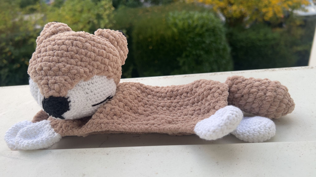 🦊 Doudou renard fait main