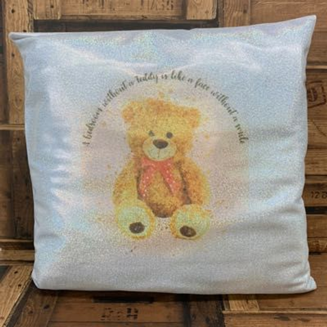 Glitter Effect Cushion 