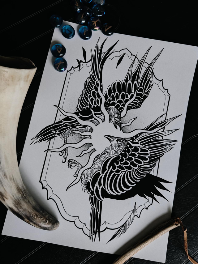 "KRAAK" - A4 PRINTTI