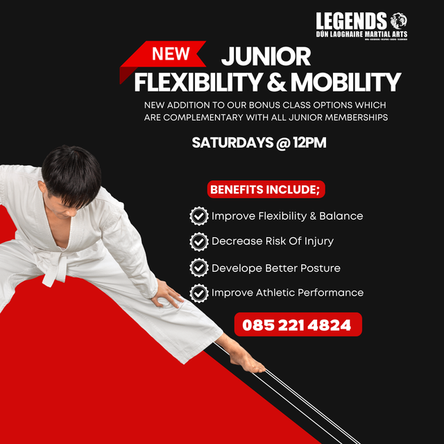 Flexibility &amp; Mobility - Complementary With Junior Membership