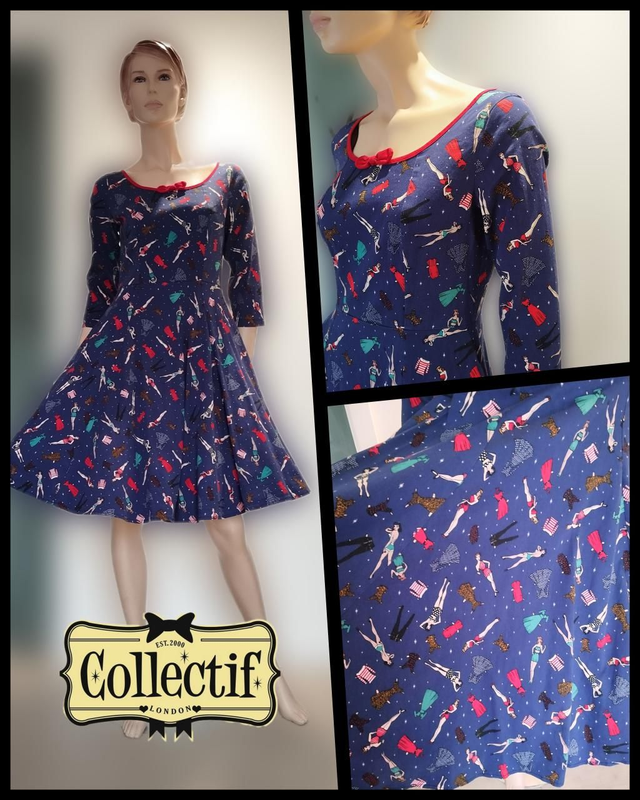 Robe Collectif Mainline Willow Paper Pin-up Doll T38/40