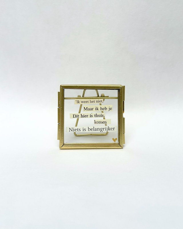 Snipper poëzie - Thuis komen