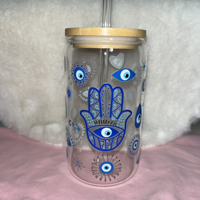 Verre ŒIL GRECQUE 