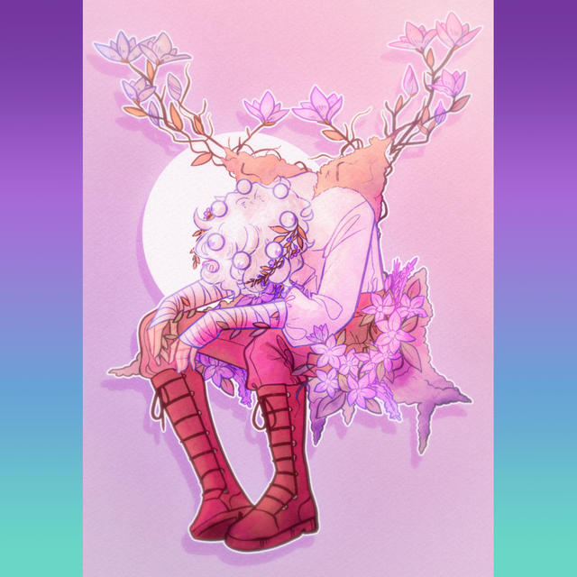 OC Series - Jophias "WEIGHT OF THE WORLD" Print