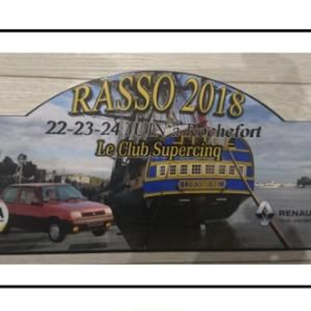 Plaque rasso 2010 à 2018