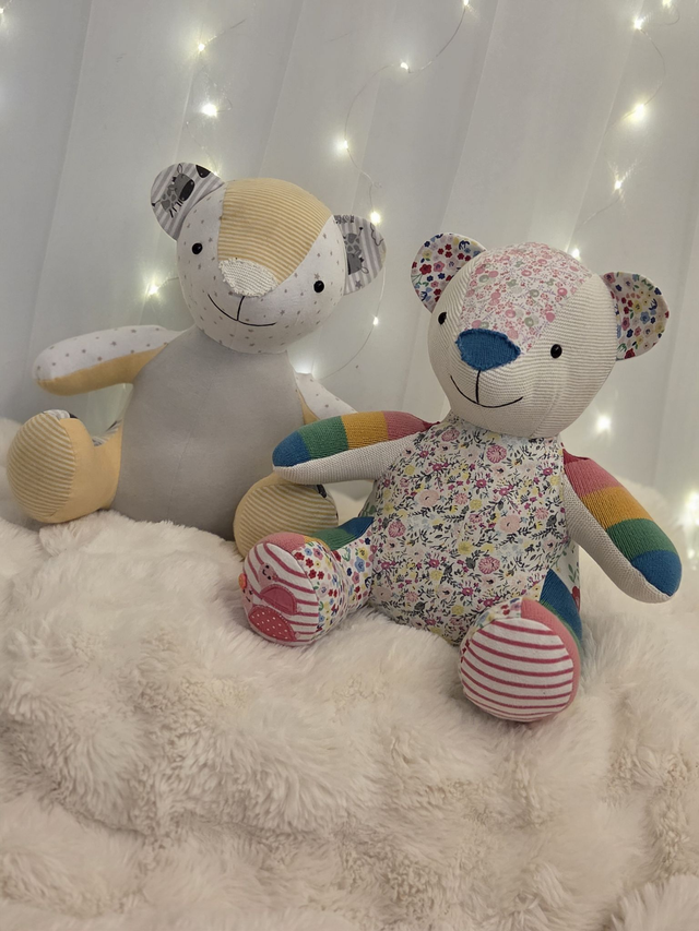 Memory Bear from Clothing – Keepsake Teddy Bear