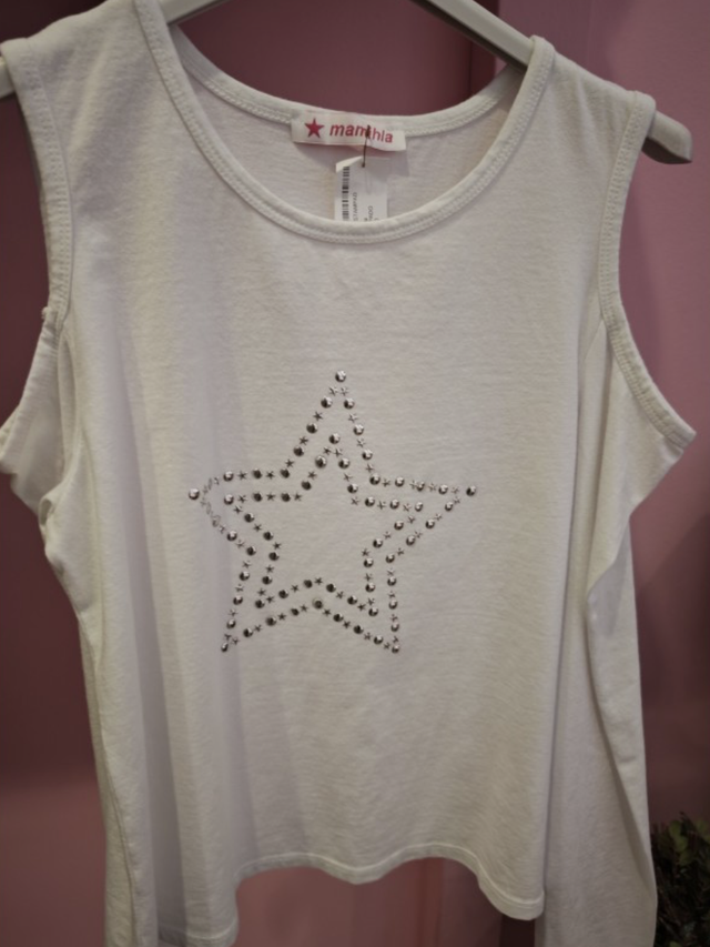 Camiseta Hombros Estrella