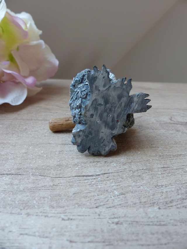 Figurine Hibou Américain Sportif avec Batte de Baseball, Sculpture Hibou en Résine Collection Cadeau Sportif, Figurine Hibou Métier et Sport