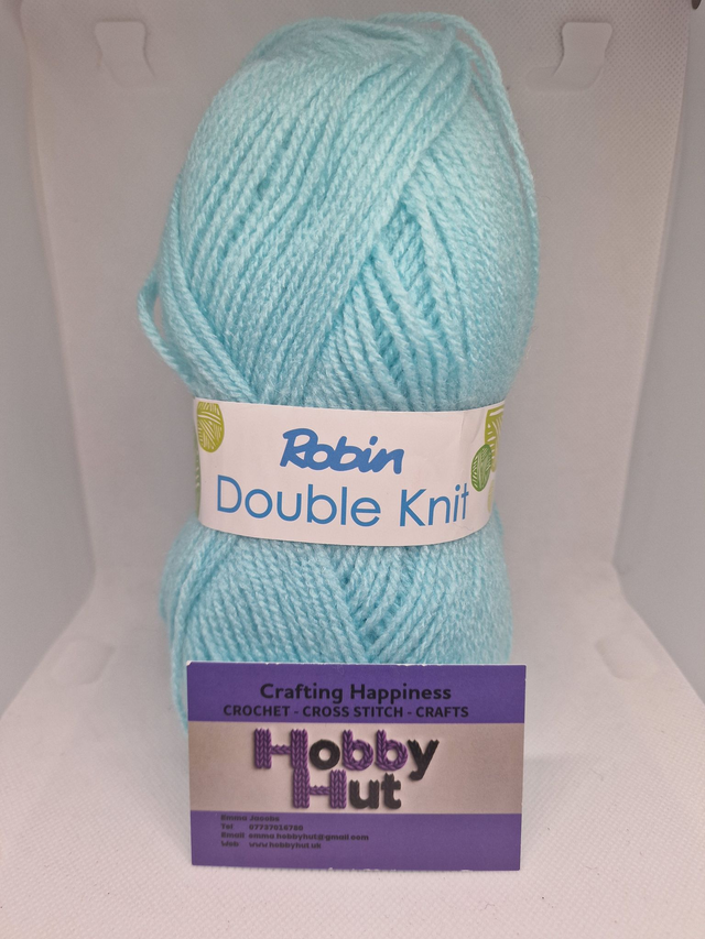 Robin Double Knit Mint Green Yarn 100g