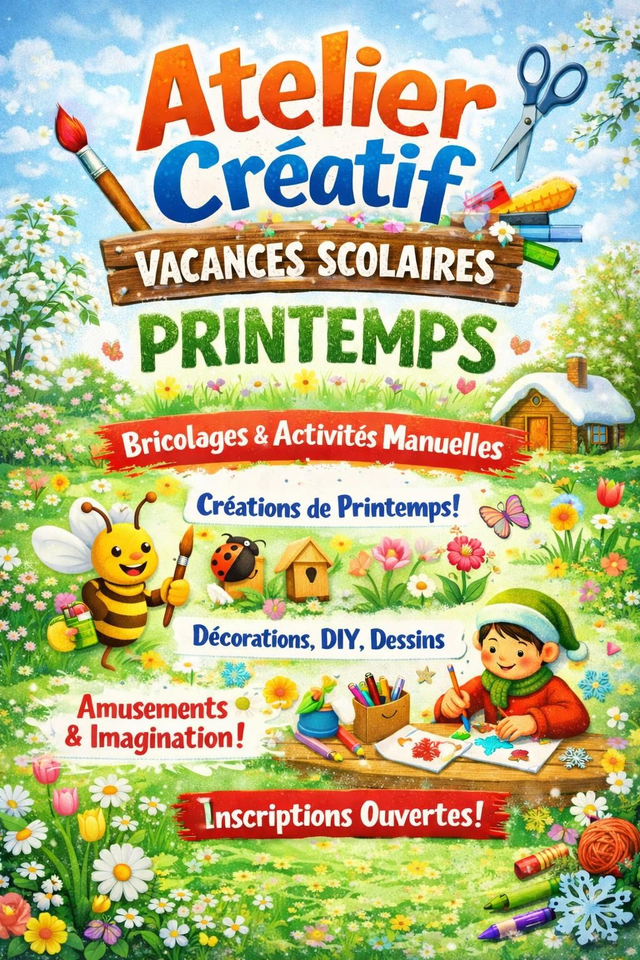 Atelier du 3/03 au 6/03