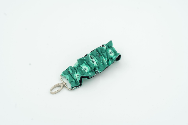 Wristlet Keychain Gelatinous cube