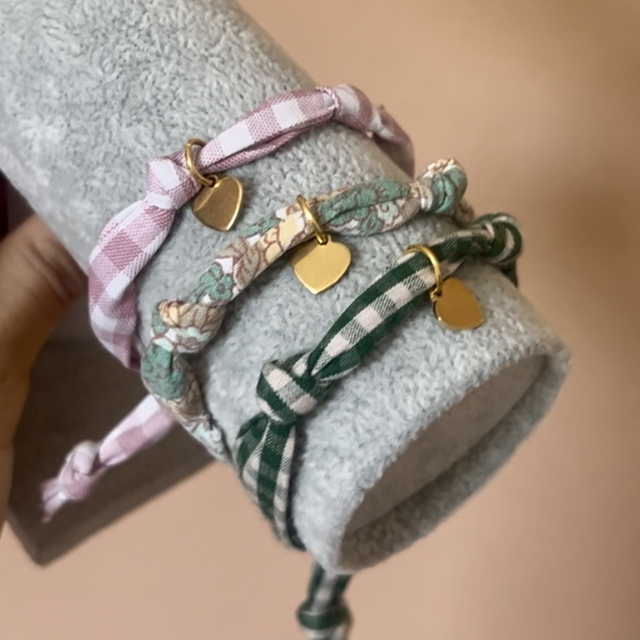 Bracelet en tissu Roméo