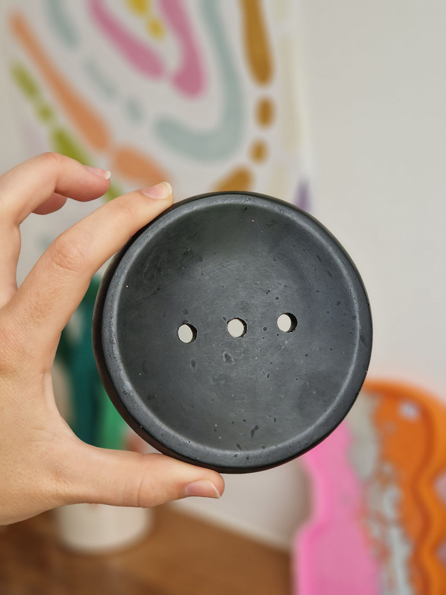 Porte-savon / éponge rond