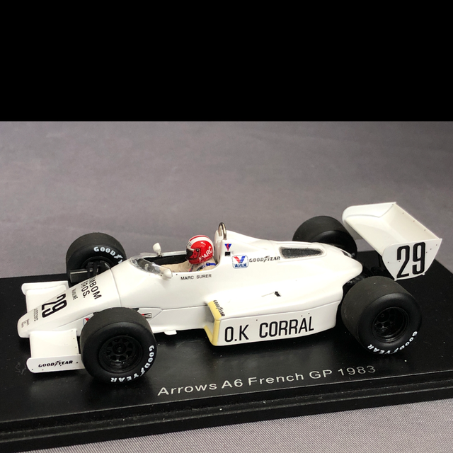 Arrows A6 M. Surer GP Frankreich 1983 Spark 1:43 Formel 1 
