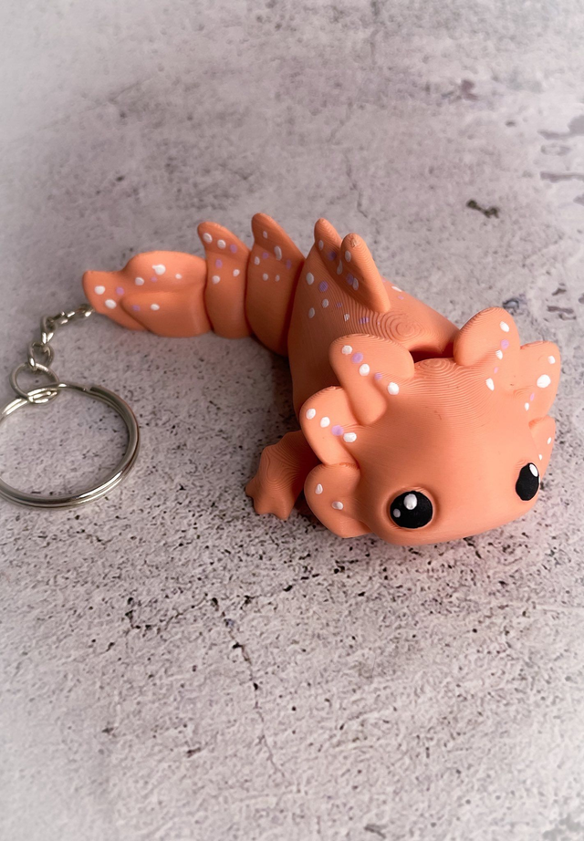 Klíčenka Axolotl 