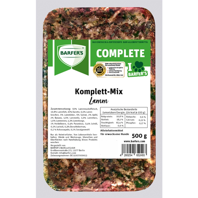 Komplett-Mix Lamm 500g