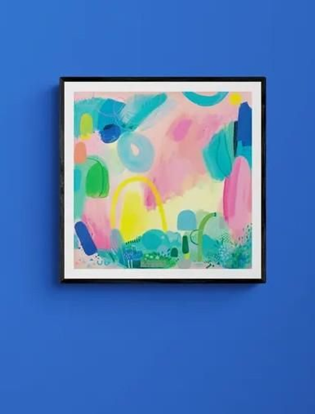 Feel the Happy Art Print