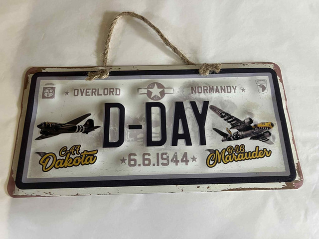 Plaque rect dakota et b26