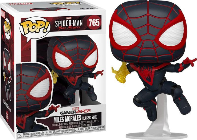 0016 - FUNKO - POP -  765 - Miles Morales Classic Suit