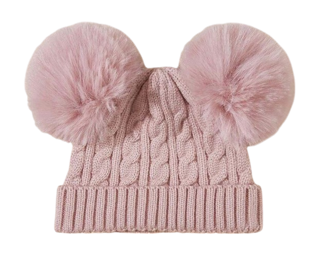 Gorro con pompones