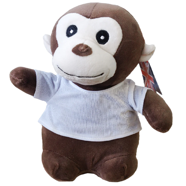Super Soft Monkey with Printable T-Shirt