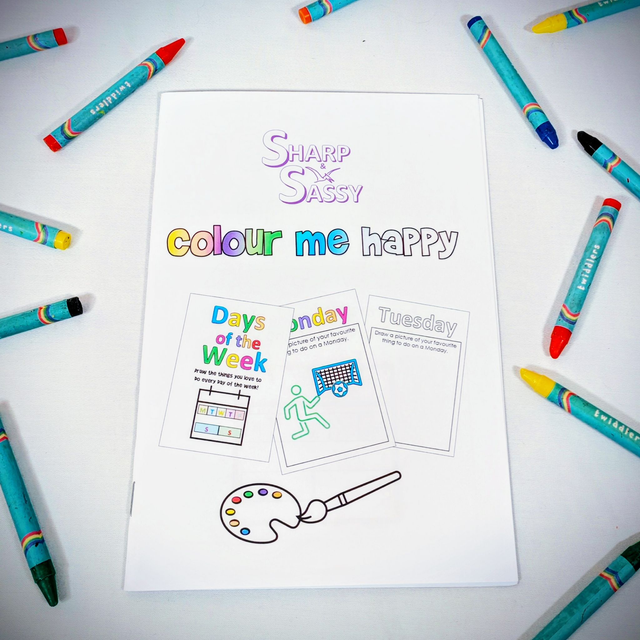 *Days of the Week* Colour Me Happy