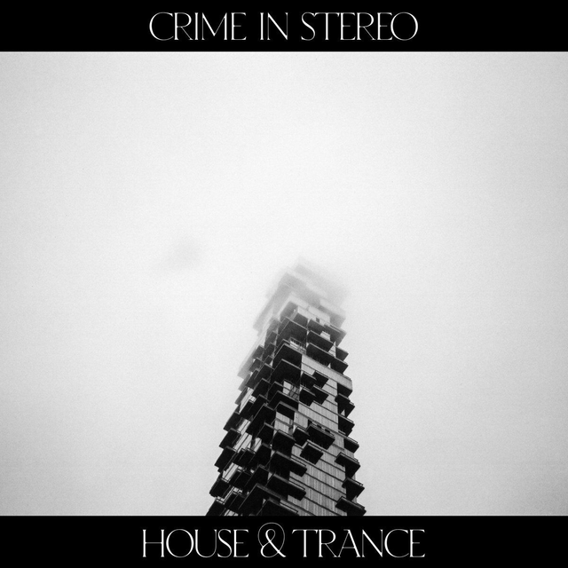 Crime in Stereo - House &amp; Trance LP (Electric Blue with White Splatter Vinyl)