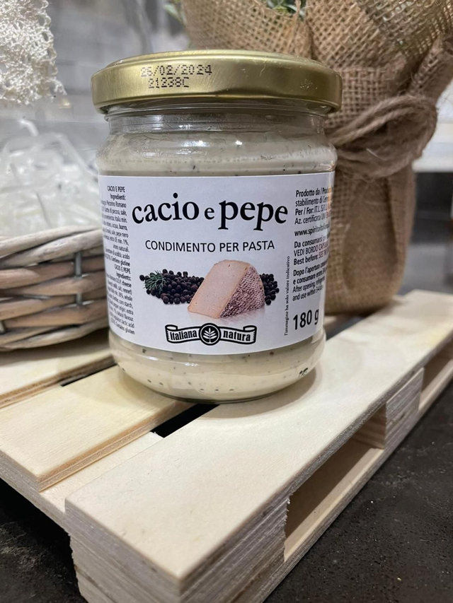 Cacio e pepe 180g