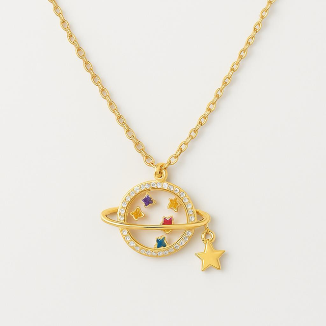 SATURN NECKLACE   