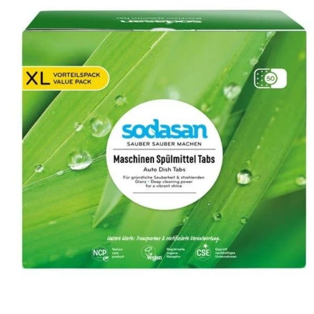 Sodasan Tabs für die Spülmaschine XL, 55x20g Tabs