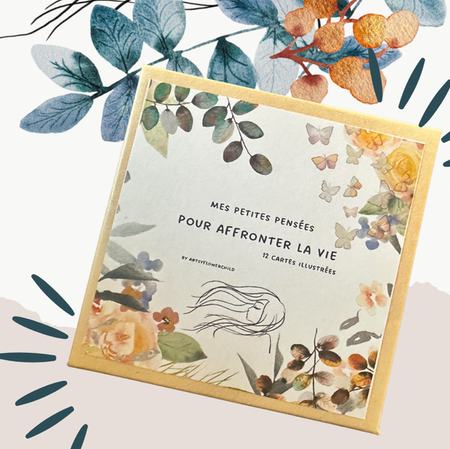 Set « mes petites pensées pour affronter la vie  »
