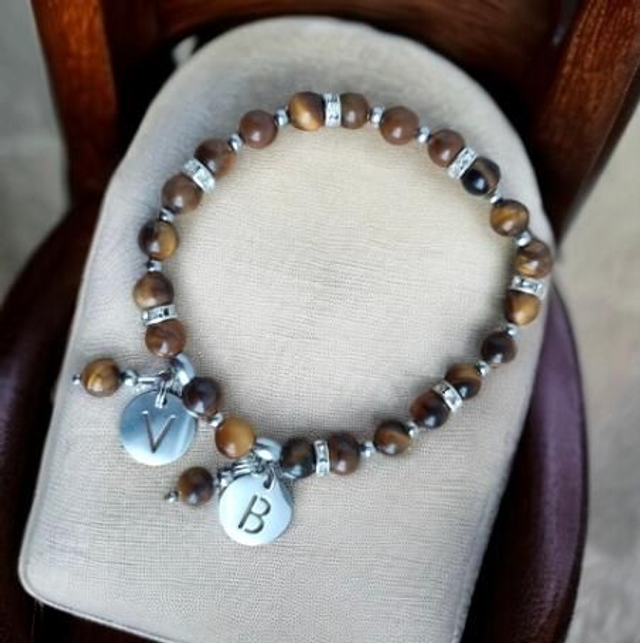 Bracelet Personnalisé 2 initiales