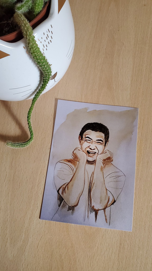 Carte postale du tableau &quot;Joie de vivre&quot;