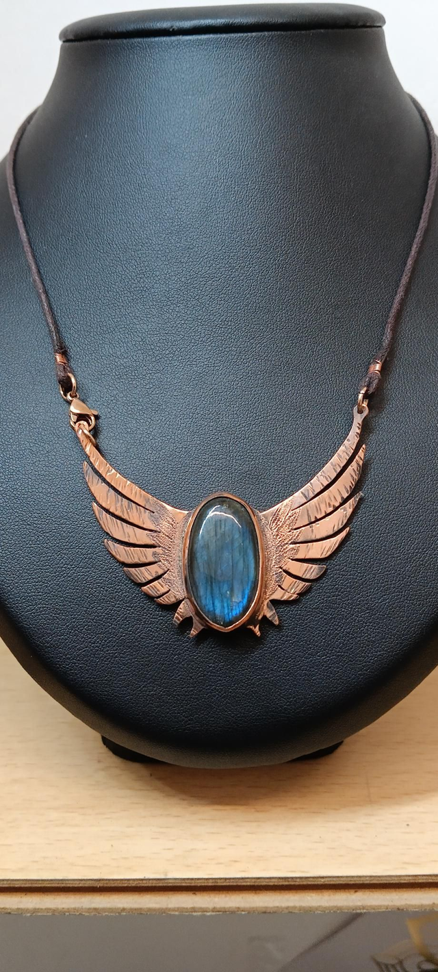 Pendentif dark Angel labradorite 