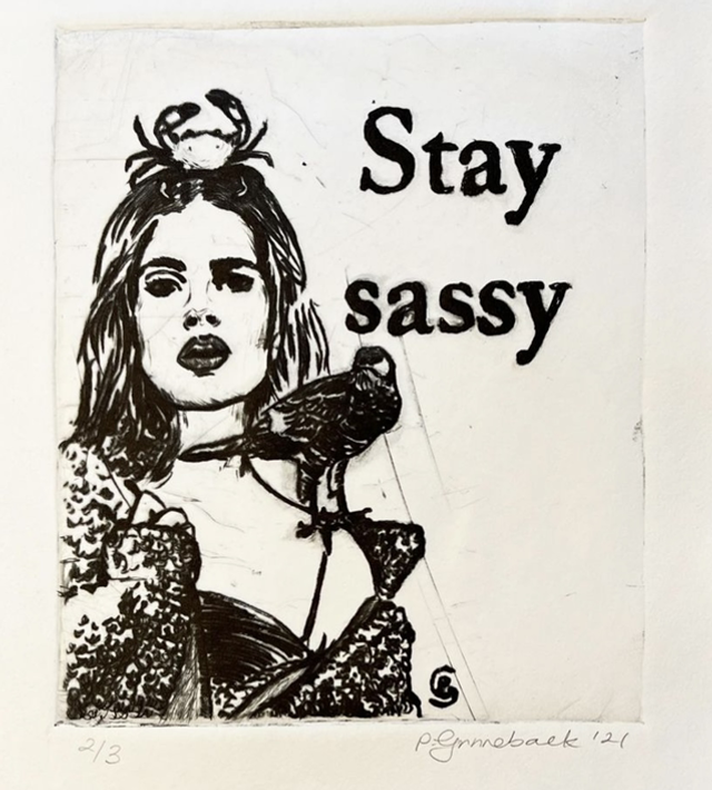 Panida G - Stay sassy - print 2/3