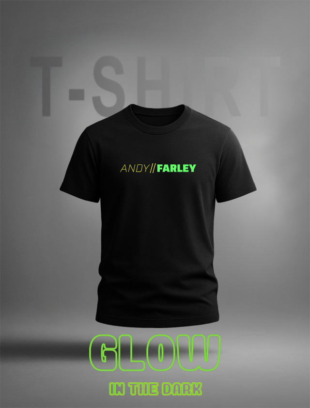 Andy Farley Pure AF 26 Glow T-Shirt (Yellow Day / Neon Green Dark/UV)