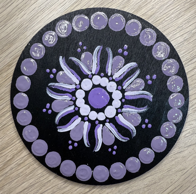 Poháralátét 10 cm-es