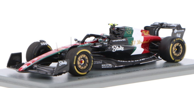 Alfa Romeo C43 Sauber GP Italien 2023 G. Zhou Spark 1:43