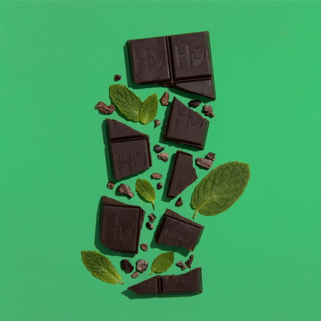Hu Organic Crunchy Mint Dark Chocolate Bar