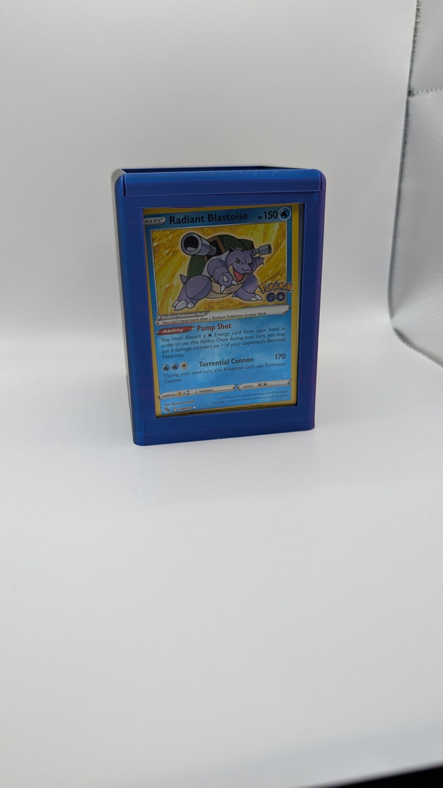 Trading Card Deck Box with Display Front