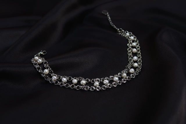 Collier Nymphéa Argent