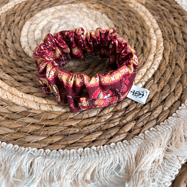 Chouchou Colombe Ray cassis