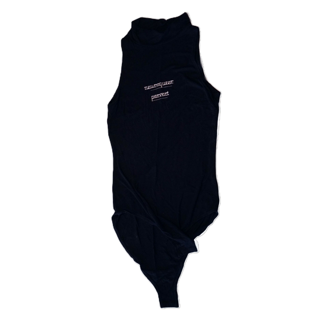 black body "neuroqueer pervert" size XS