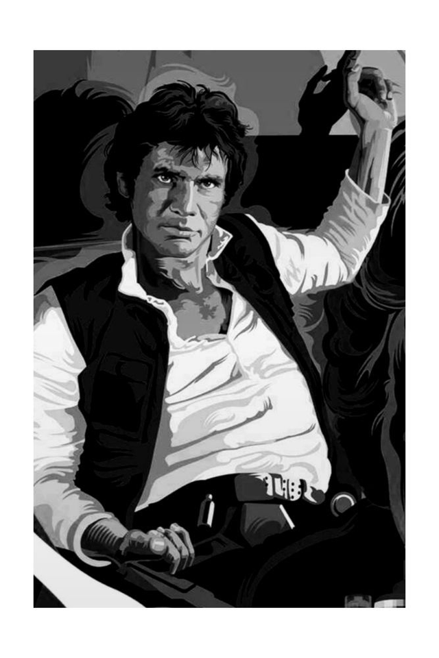 Han Solo Star Wars Movies Art Print