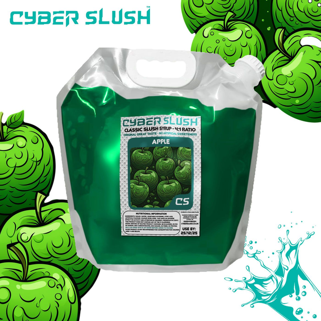 CyberSlush Clearance Bundle (Apple, Cherry, Lime, Orange) 5Lx4