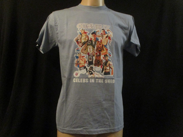 James 'The Truth' Connelly Picture T-Shirt ADULT COTTON UNISEX GREYISH (Small) Top