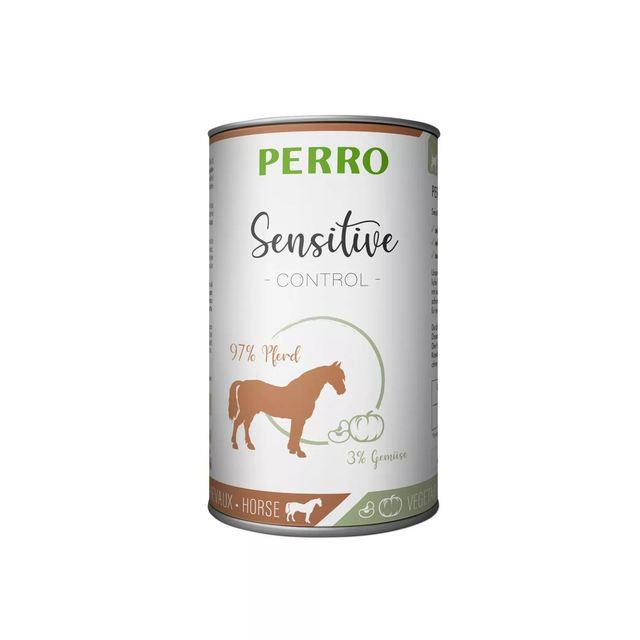 PERRO Sensitive Control Pferd + Gemüse 410g