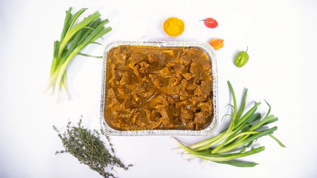 Curry Goat - Small Tray (8-10 servings) 